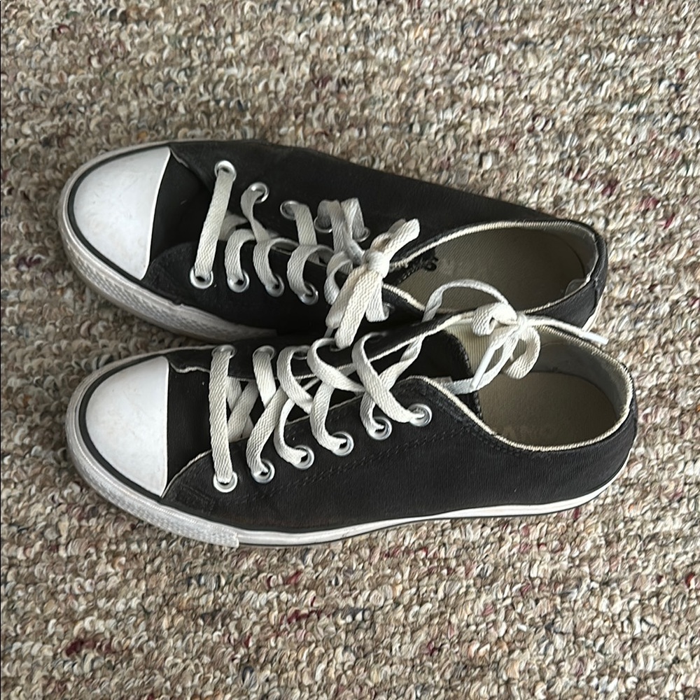 Black Converse Chuck Taylor All Star platform Sneakers